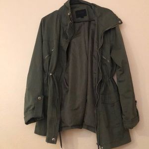 Army green jacket